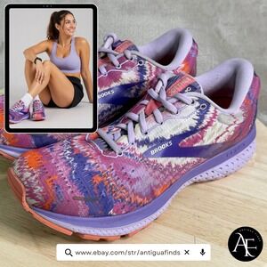 Brooks Ghost 13 Unity Together Purple Pink Running Shoes 1203381B563 Womens 9
